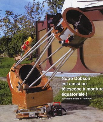 Le Dobson 430 devant l’observatoire